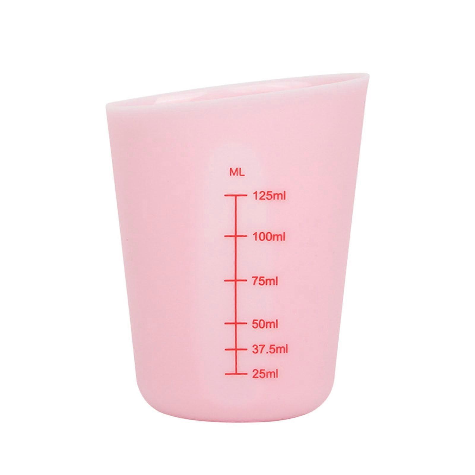 Generic Silicone Measuring Cups with Marking 125 ML 1 Cup Capacity Flexible Squeeze Pour Scale Baking Cup for Coffee Maker,Butter, Chocolate Mixing