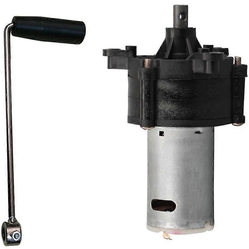 24V Generator Miniature Håndsving Emergency Vindmølle Generator Motor