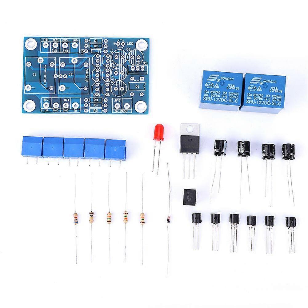 Dual Channel Relay Speaker Protection Board DIY Kit Boot Delay and DC Detection