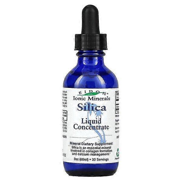 Eidon Mineral Supplements, Silica, Liquid Concentrate, 2 oz (60 ml)