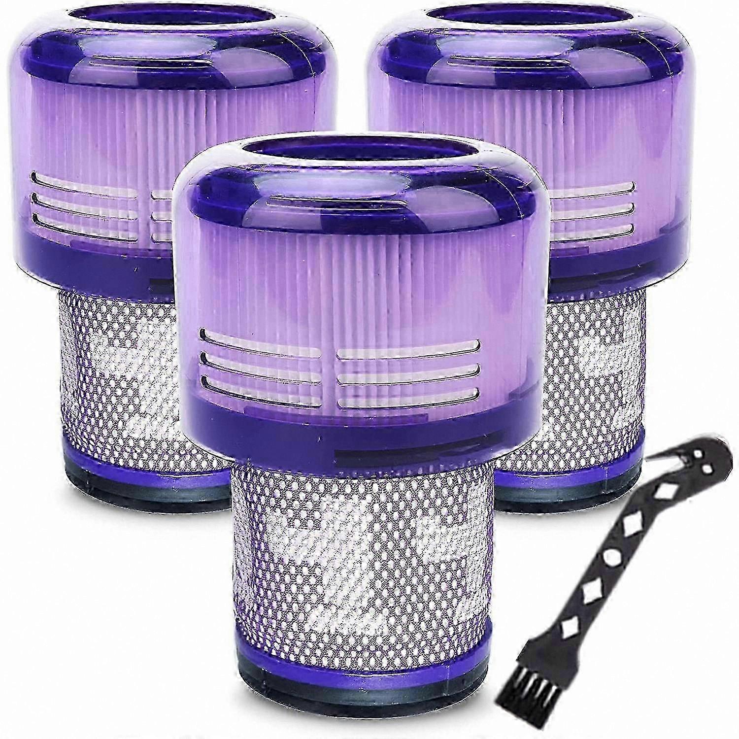 3-Pack HEPA Filters for Cordless Stick Vacuums, Compatible with V11 Models including Torque Drive and Animal Editions, 0711 Replacement