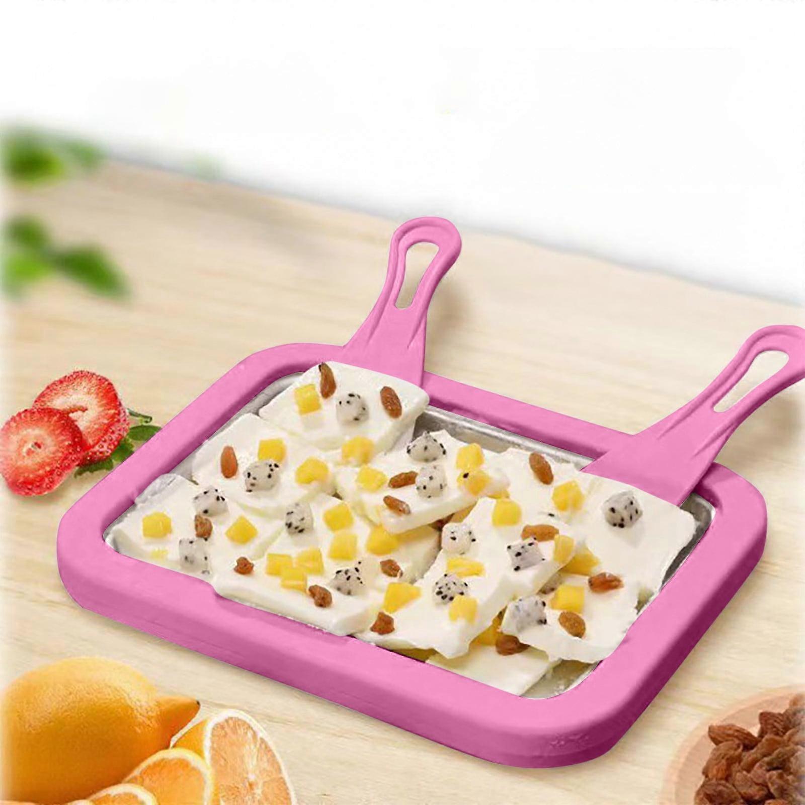Home Ice Machine Childrens Homemade Milk And Ice Stir Fry Ice Machine Small Stir Fry Ice Plate Ice Machine Stir Fry Yogurt Machine