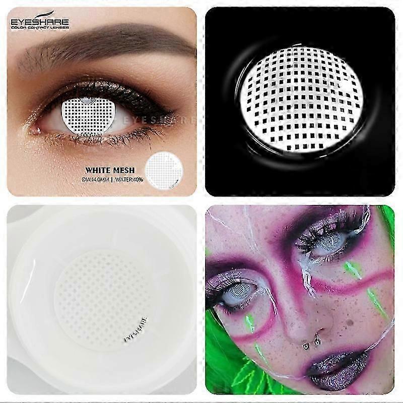2db Cosplay színes kontaktlencse szemhez Színes kontaktlencse szemhez éves gyönyörű tanuló smink kontaktlencsék