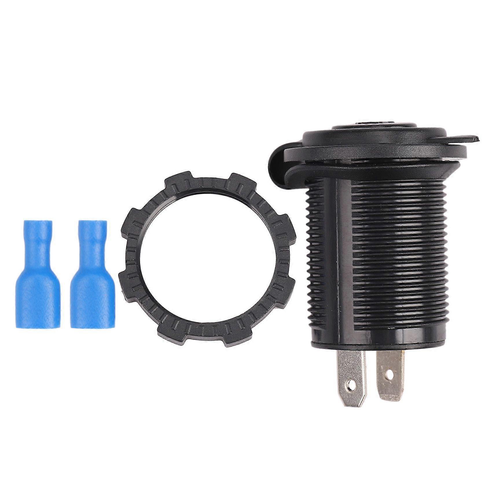 Waterproof 12V Car Lighter Socket USB Charger Power Adapter Outlet