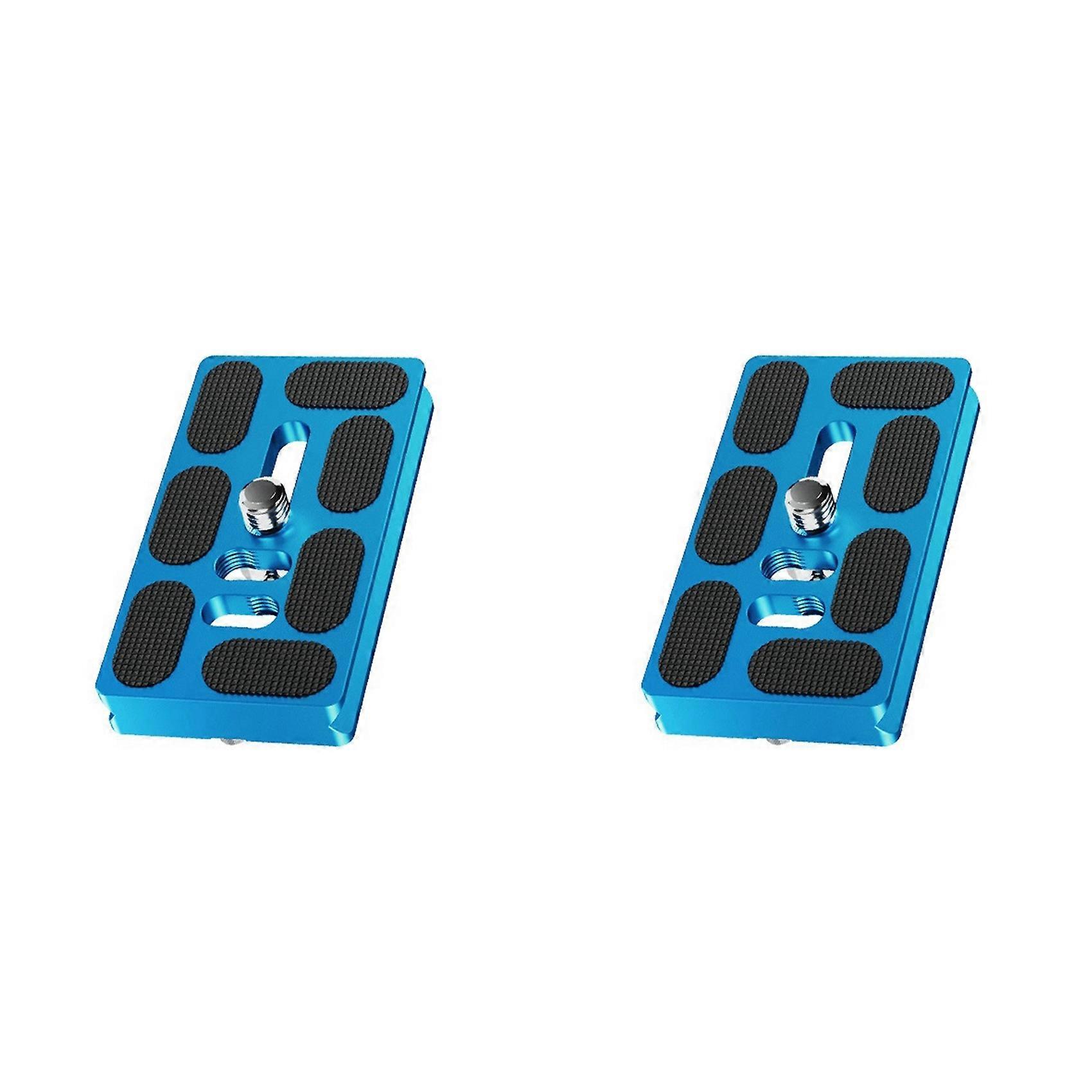 2X PU-70D Universal Tripod Plate Quick Release Plate Camera Quick Clamp PU Plate