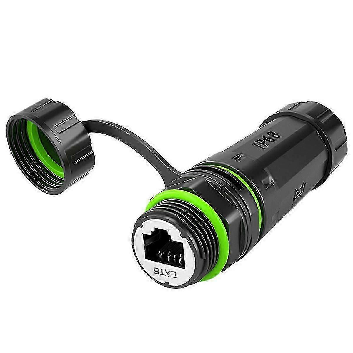 IP68 مقاوم للماء M20 RJ45 محمية CAT6A لوحة أنثى بدون كابل الإصدار 0715