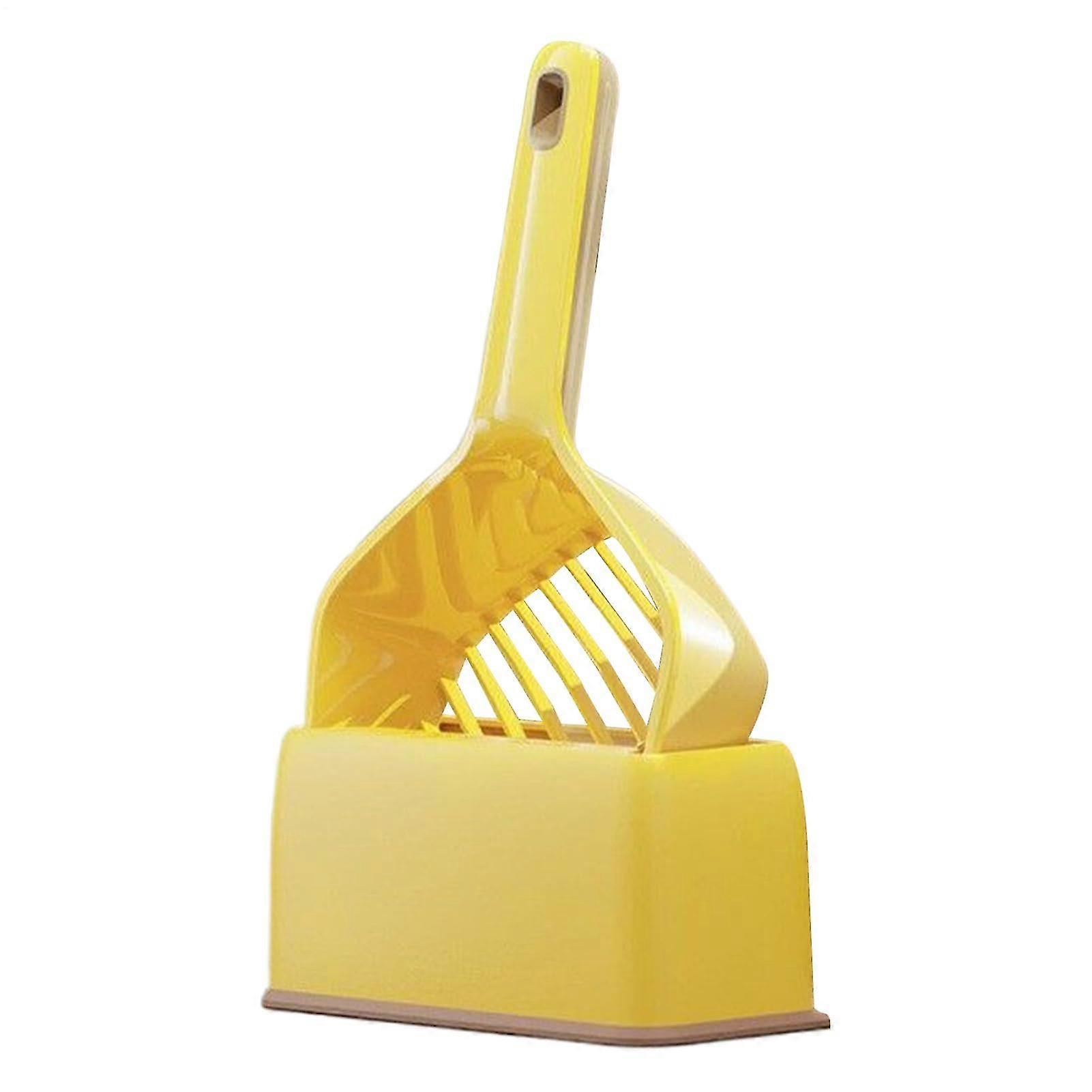 25-26 Kitten Scoop Litter Scooper, Deep Shovel Pooper Lifter, Compact Multi-Purpose Pet Waste Remover for Home and Shelter Use