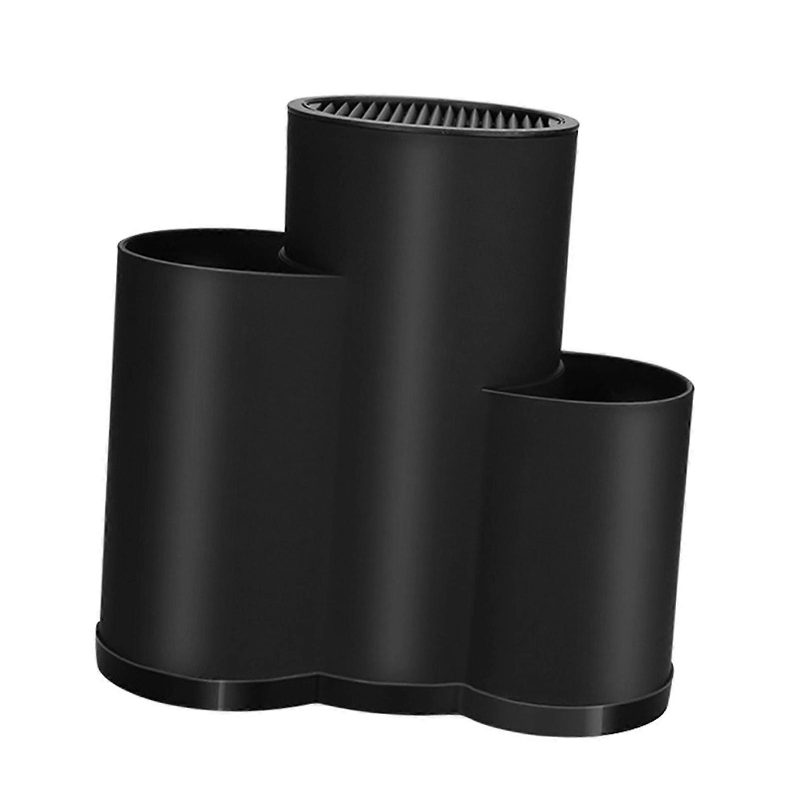 Knife Rack Freestanding Flatware Holder Knives Drain Stand Save Space Sturdy