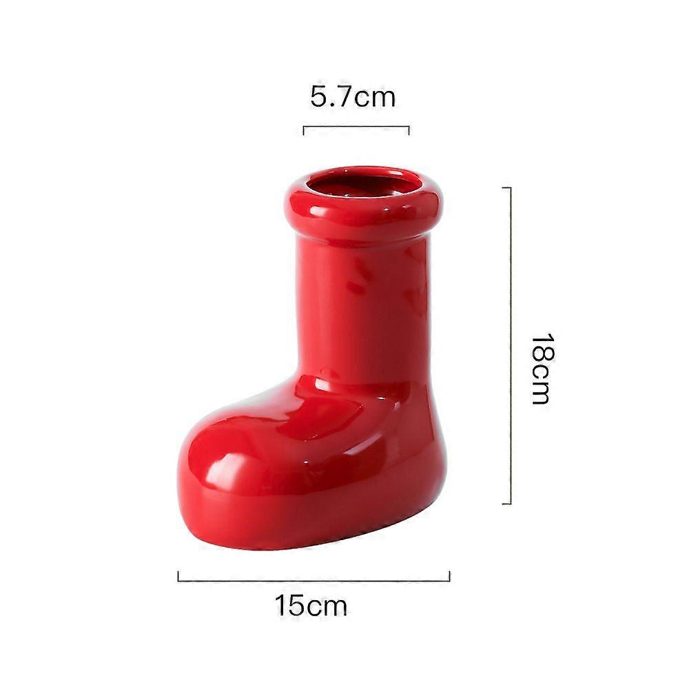 Christmas Gift Gingerbread Man Ceramic Vase Small Flower Vase