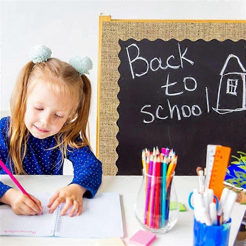 Autocollant de bordure pour tableau d'affichage, 20 m pour tableau d'affichage