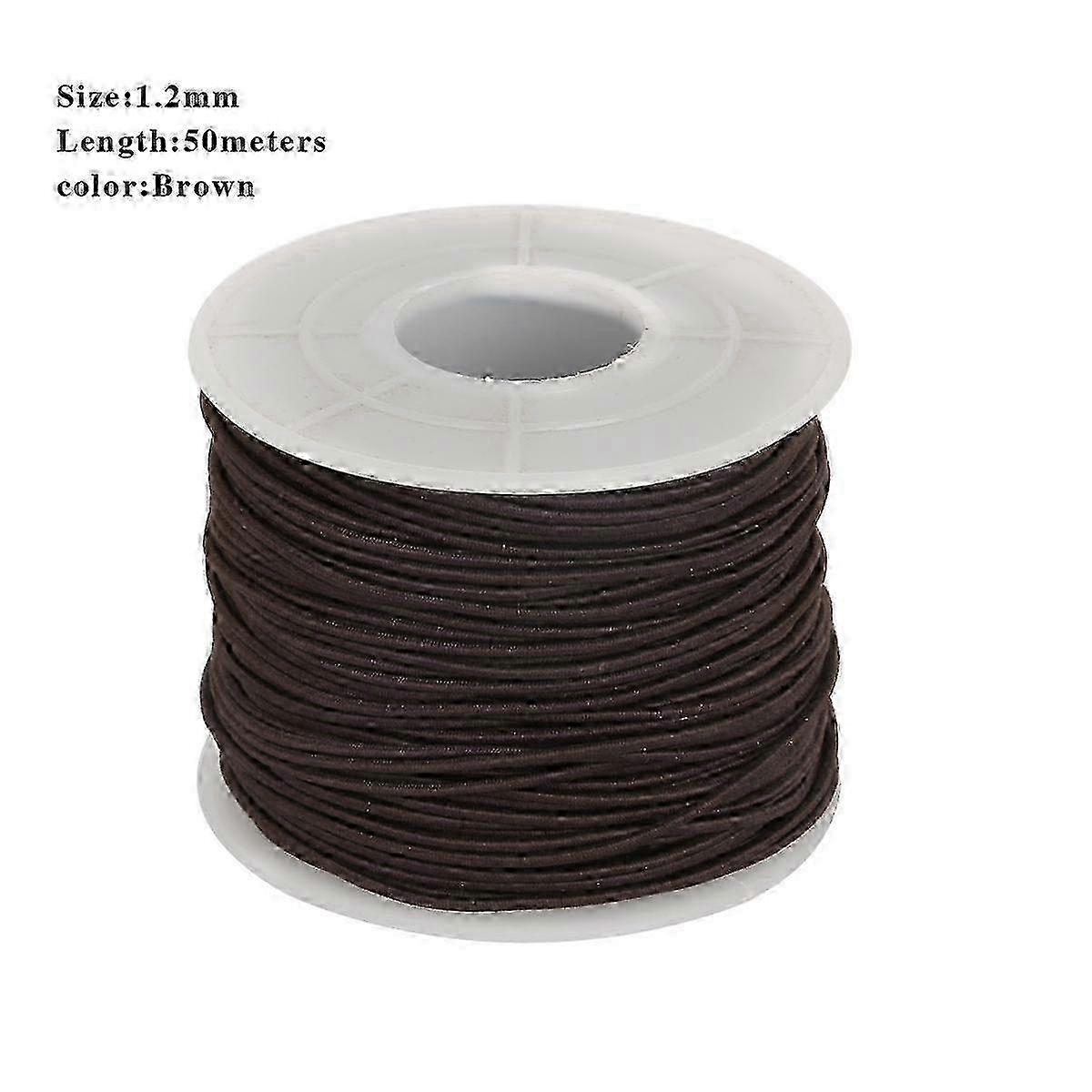 Dia 0.8-1.5mm Stretchy Elastic Bead Wire String Cords Bead Thread Crystal Line DIY Bracelet