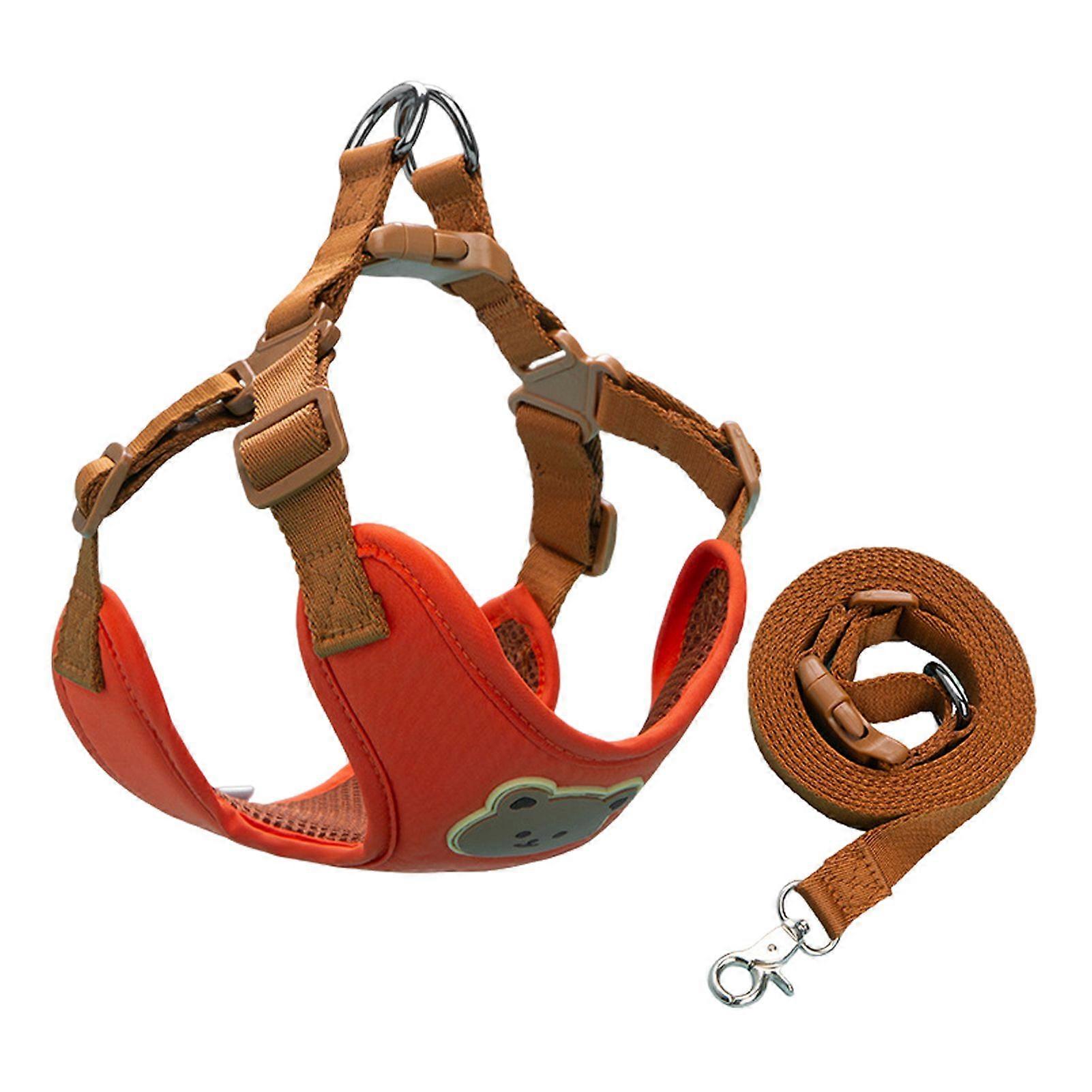 Dog Harness And Leash Set No Pull Adjustable Dog Vest Harness with Leash for Small Medium Large Dogs