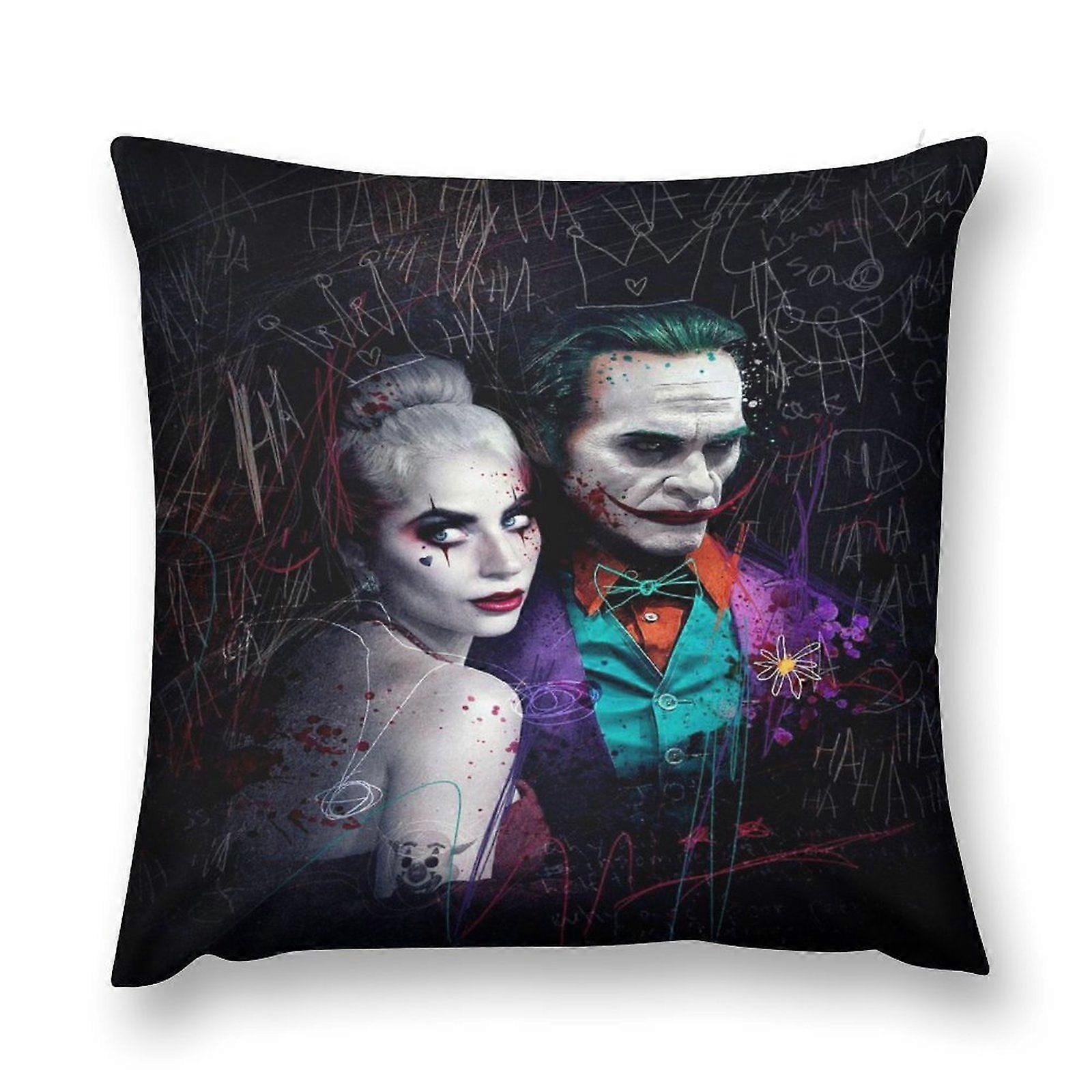 i223 JOker HarLey Quinスロー枕カバー正方形装飾枕カバークッションケース寝室用リビングルームソファソファベッド20 "20" JKz223