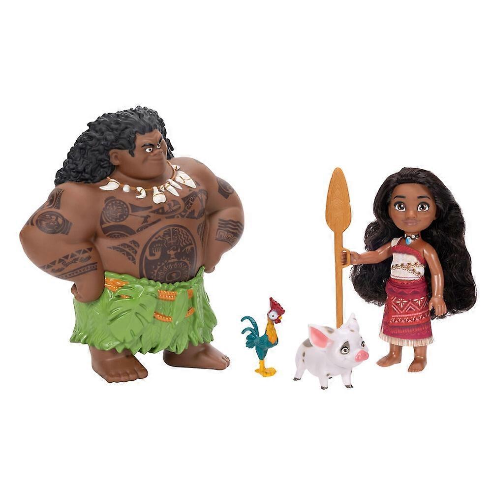 Moana Doll Set with Maui, 15 cm Blister Pack