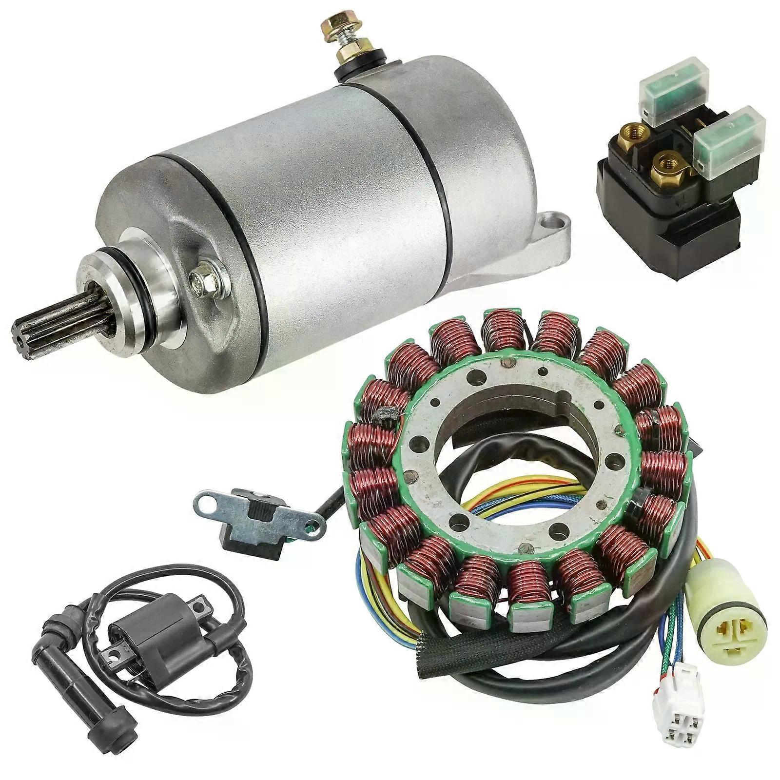 Stator for Yamaha Bruin 350 2004 2005 2006 Starter Solenoid Ignition Coil Atv NO.79109