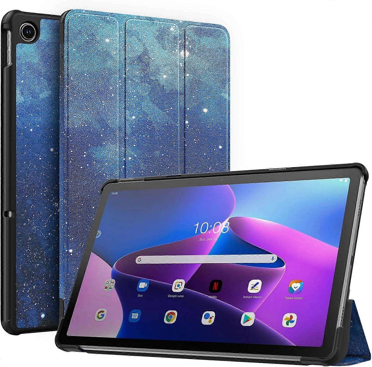 for compatible with Lenovo Tab M10 Plus Case, Ultra Slim Stand Hard Back Shell Cover Case for compatible with Lenovo Tab M10 Plus 3rd Gen 10.6