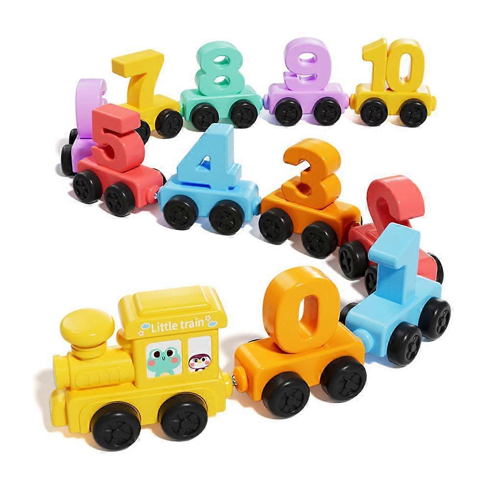 Magnet Number Train Set for Toddlers 1-6 Years Old - Counting Toy,  Learning Toy