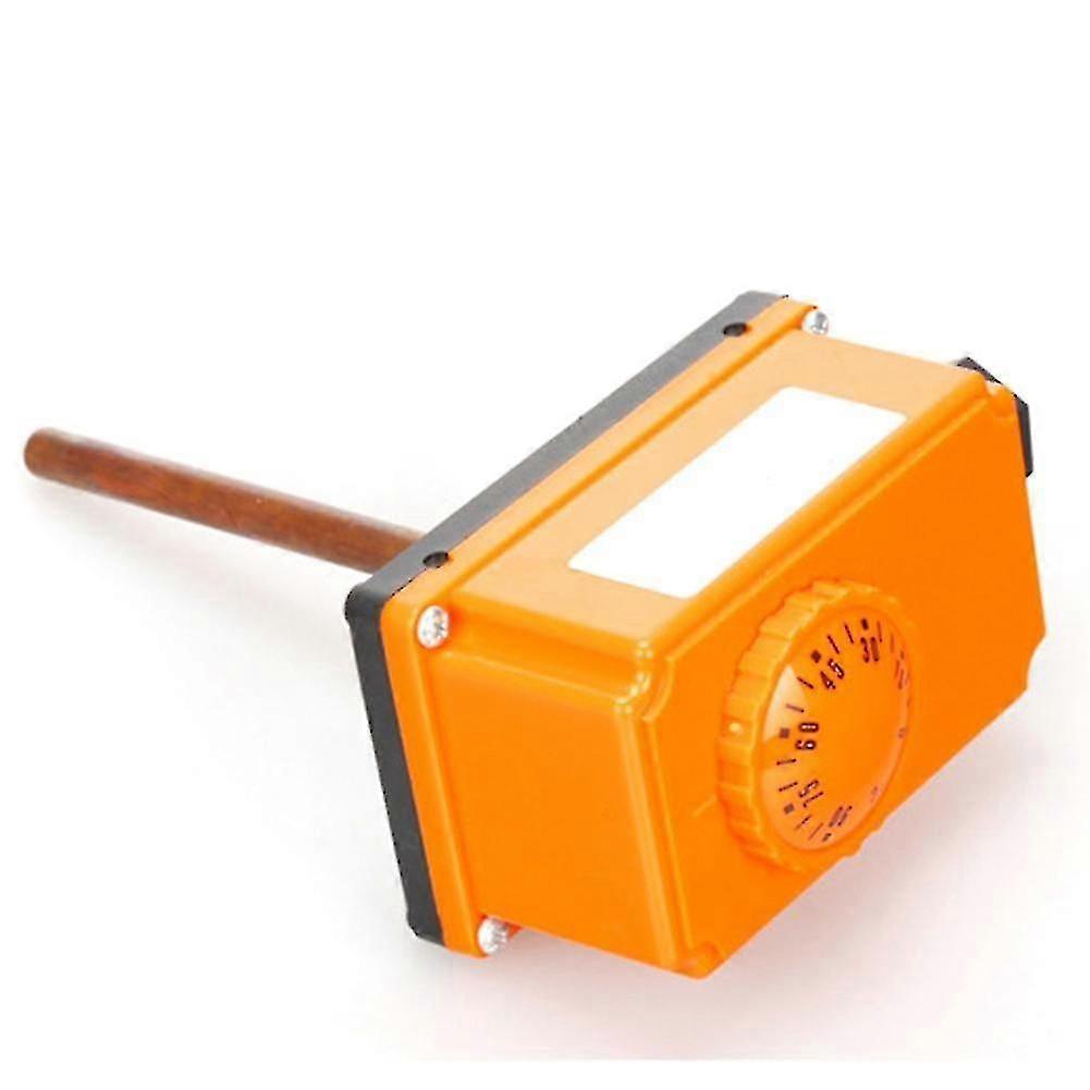 G1/2 Male Thread Hot Water Pipe Thermostat Temperature Controller 90 Celsius High Temperature Start (haoyi)-YUHAO