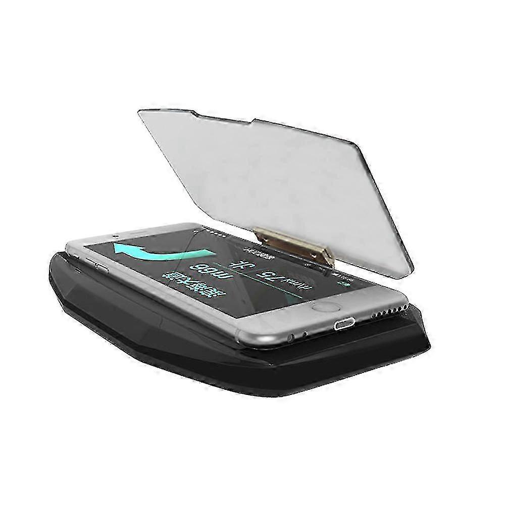 Head-up Display GPS Navigation Phone Holder HUD Reflection Projector Phone Bracket