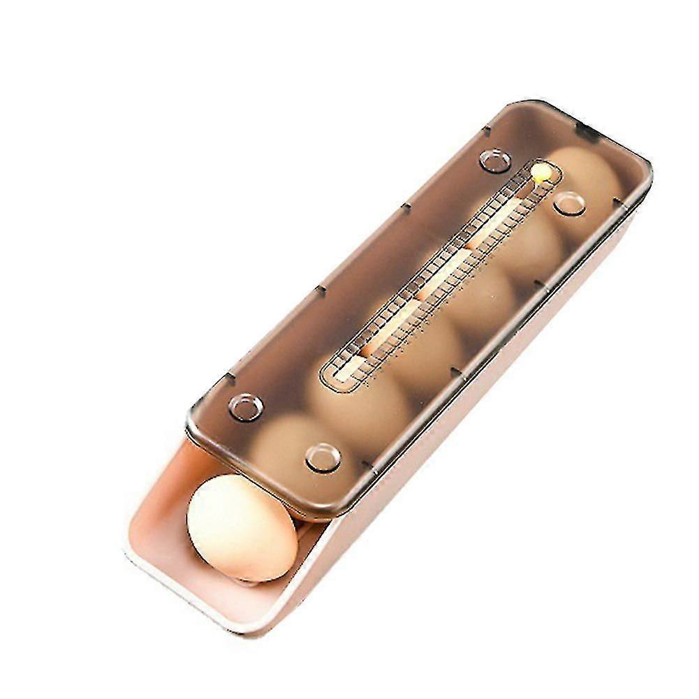 Automatic Rolling Egg Storage Box Storage Container Kitchen Fridge Storage Organization Eggs Holder