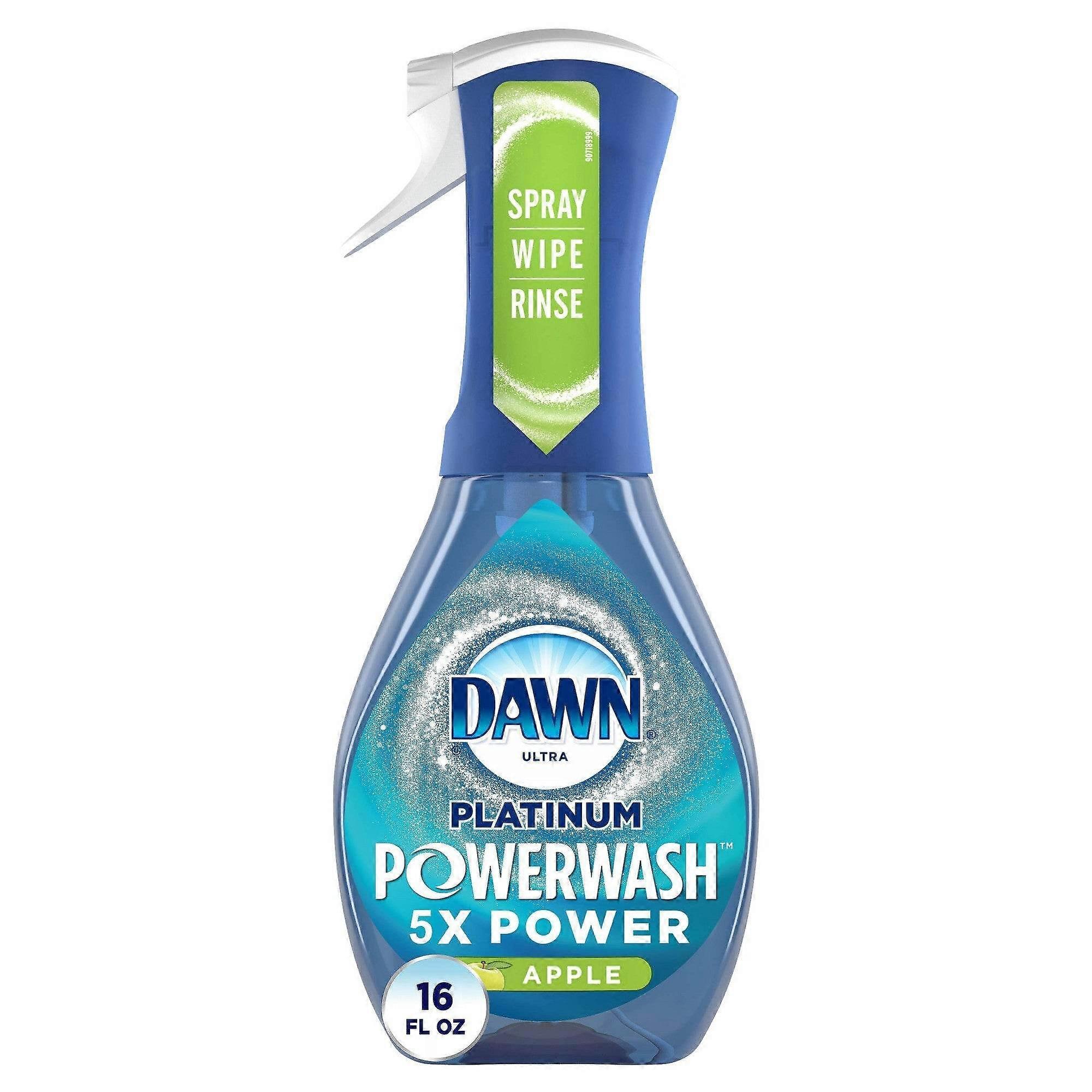 ドーンプラチナパワーウォッシュディッシュスプレー、リンゴの香り、16オンス
