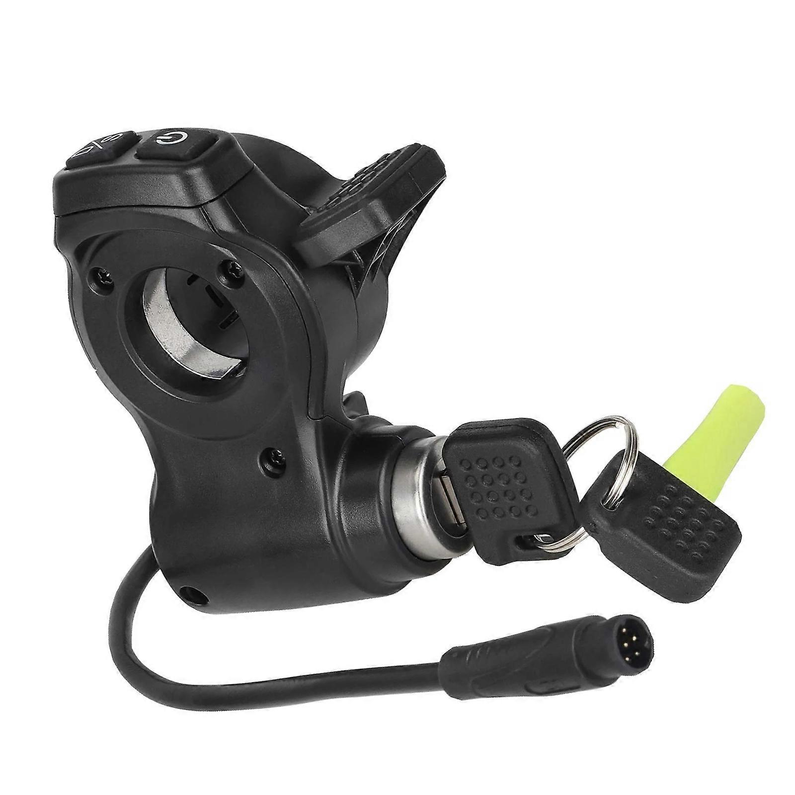 Electric Scooter Accessory for Kukirin Replacement Double Button Thumb Throttle Accelerator Easy Installation Multicolor