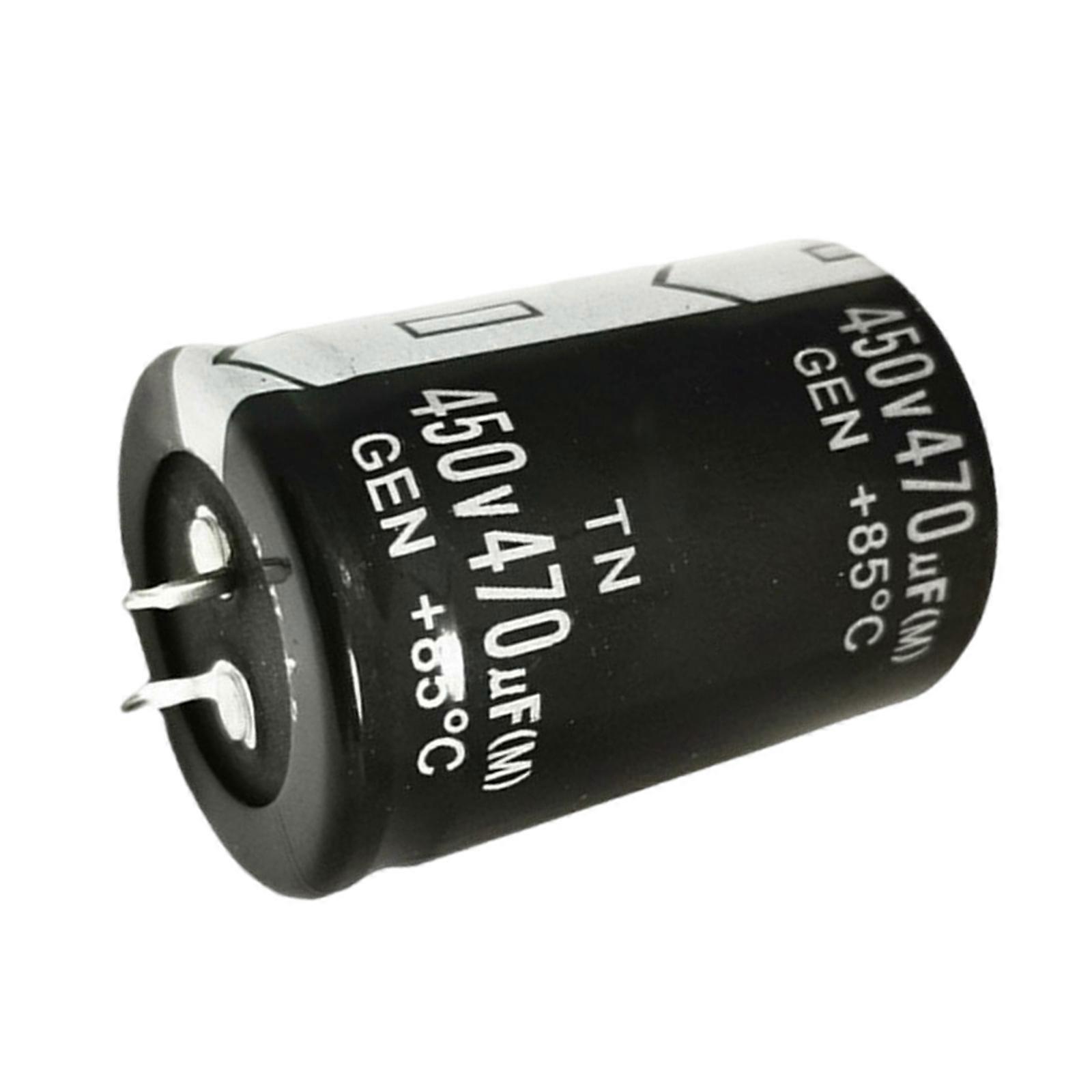 Electrolytic Capacitors 450V 470uF for Various Mechanical Device 35x50mm Multicolor