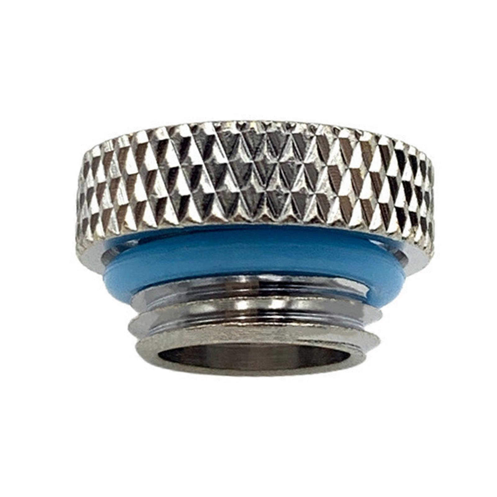 Universal Liquid Cooling End Fitting G1/4 Standard Thread Metal Construction For System Customization Multicolor