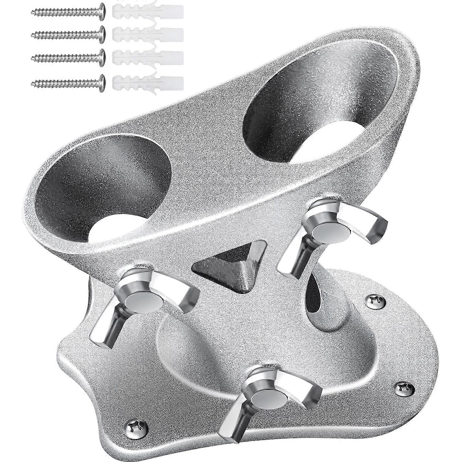 High Strength Aluminum Flagpole Mounting Brackets Simple Installation Hook Windproofed For Gusts Multicolor