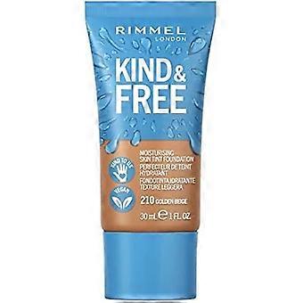 Foundation - RIMMEL - K&amp;F Skin Tint 201 Classic Beige - Moisturizing - Vegan - Fragrance-free