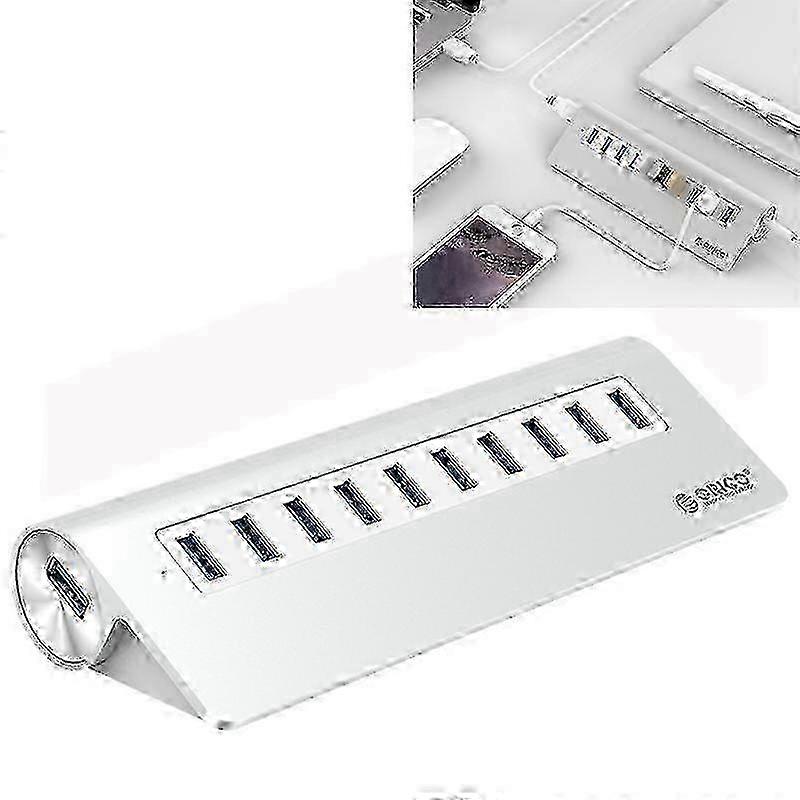 f Aluminum Alloy 10-Port USB 3.0 Hub by ORICO M3H10-U3-V2