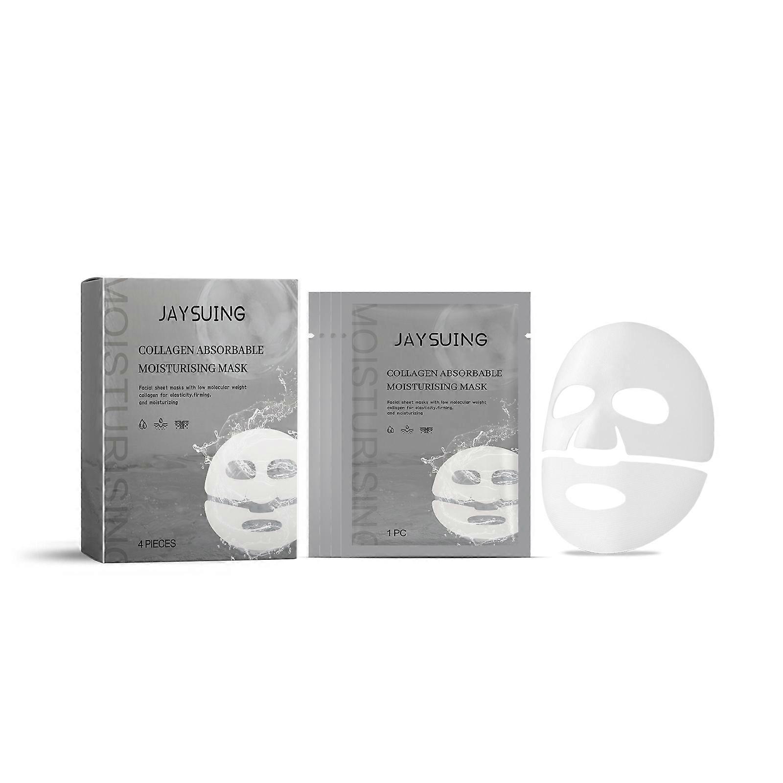 Jaysuing Collagen Mask (Box Set) Gently Cleanses The Skin, Leaving It Refreshing And Non-Greasy, Balancing Oiliness And Purifying Pores