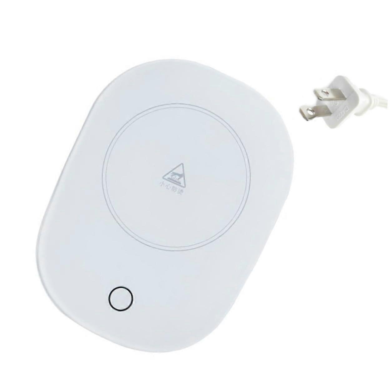 Coffee Mug Warmer USB Powered Constant Temperature Heater with Waterproof Glass Surface for Desk