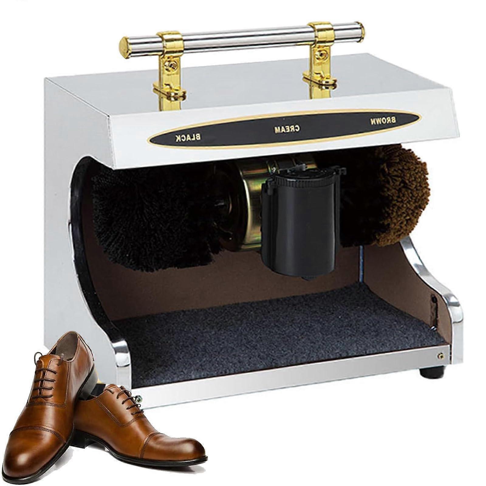 Electric Shoe Polisher with Infrared Sensor for Efficient Home and Commercial Use