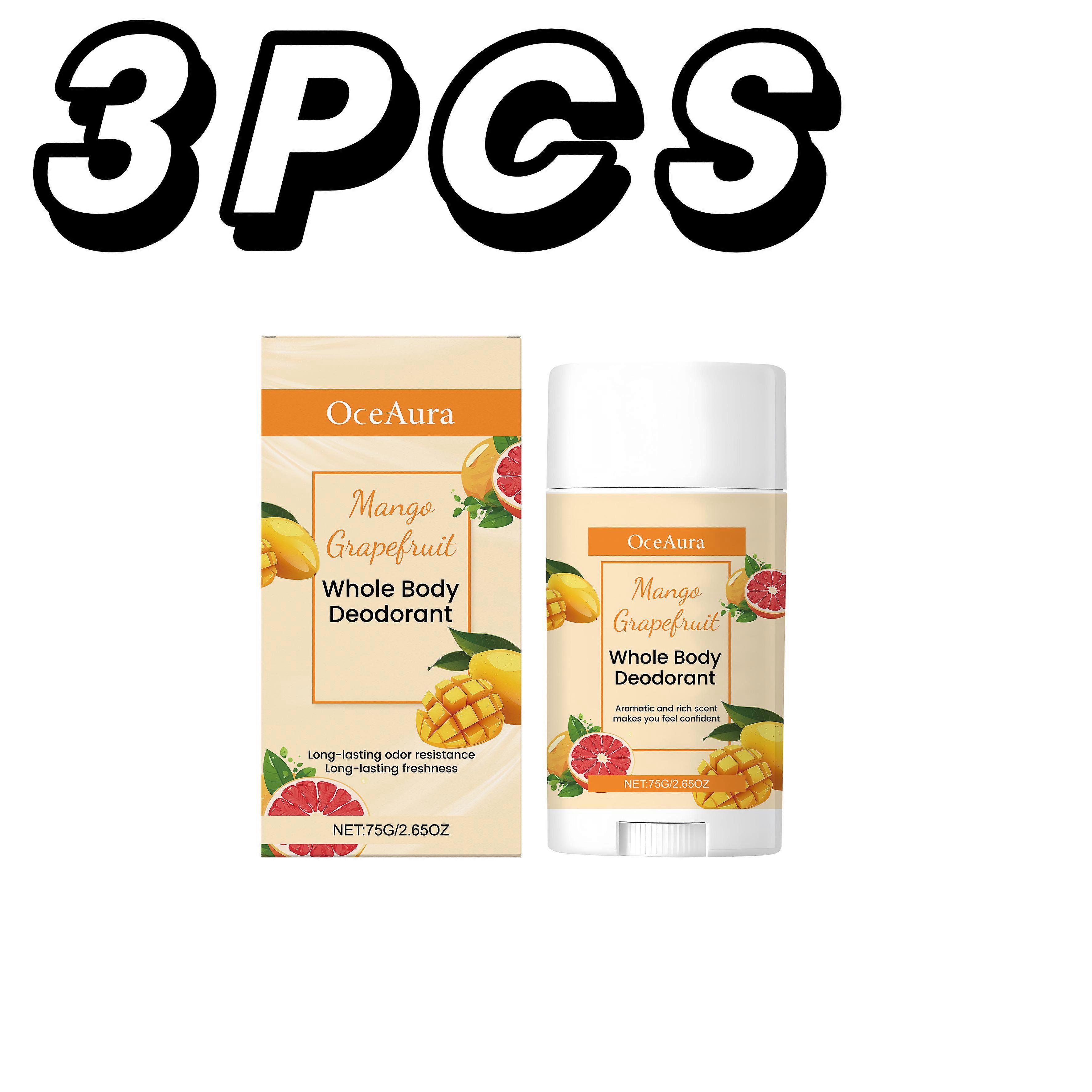 Fruit Fragrance Deodorizing Stick Underarm Care Efficiently Eliminate Odor Refreshing Lasting Aroma Cream Underarm Odor Preventi