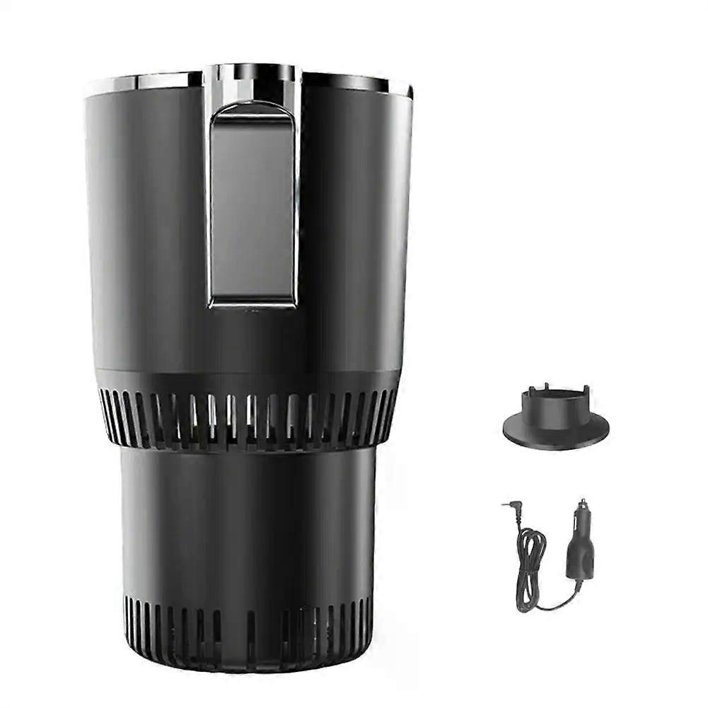 2-in-1-Smart-Getränkehalter mit Schnellkühl-/Heizfunktion: Intelligenter Heiß- und Kaltgetränkehalter, Mini-Kühlschrank fürs Auto und Büro