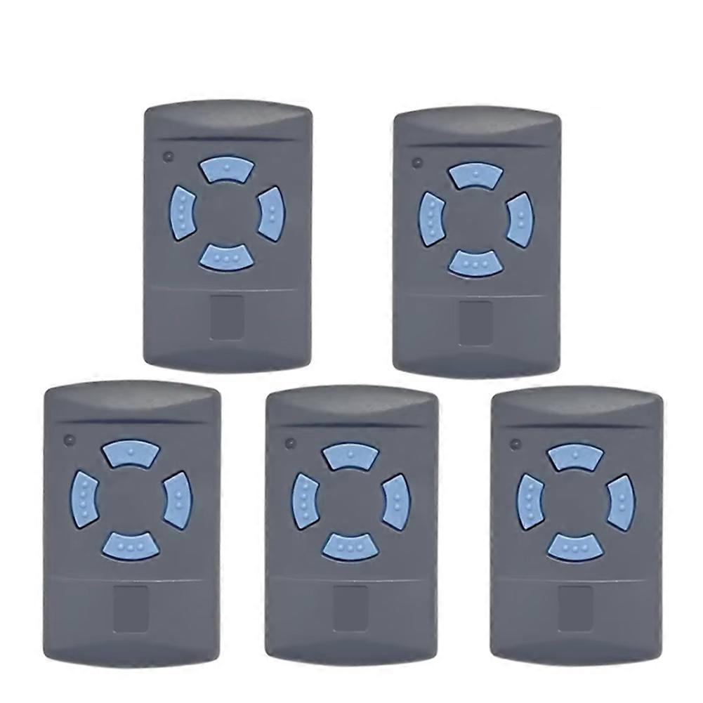 5PCS Remote Control Transmitter for HORMANN HSM2 868.35mhz Fixed Code Replacement with Blue Button for Garage Gates