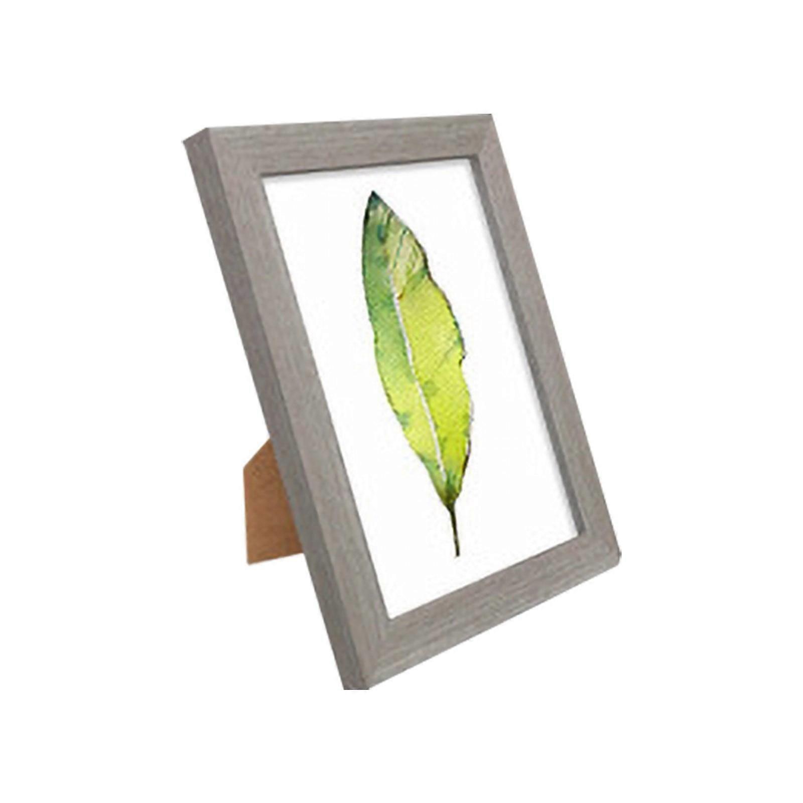 AUDeals Wooden Classic Picture Frame for 3.5x5 Inch Photos for Table Top Display Suitable for Hanging or Tabletop Display