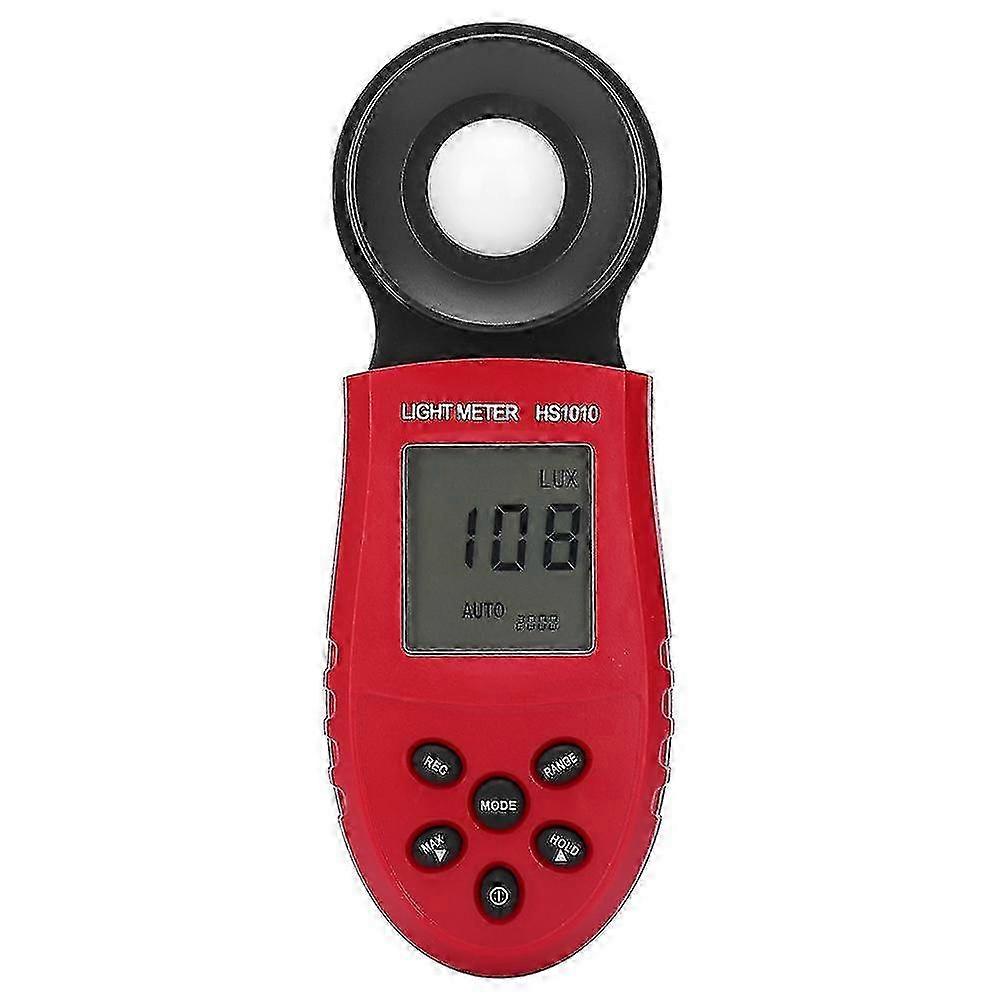 HS1010 Handheld Light Meter Digital Display Electric Illuminometer for Home Office