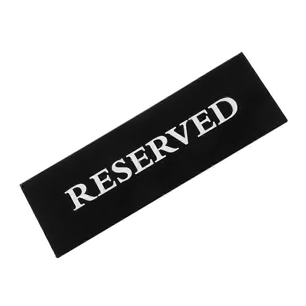 Waterproof Acrylic Reserved Table Sign for Special Event Seating