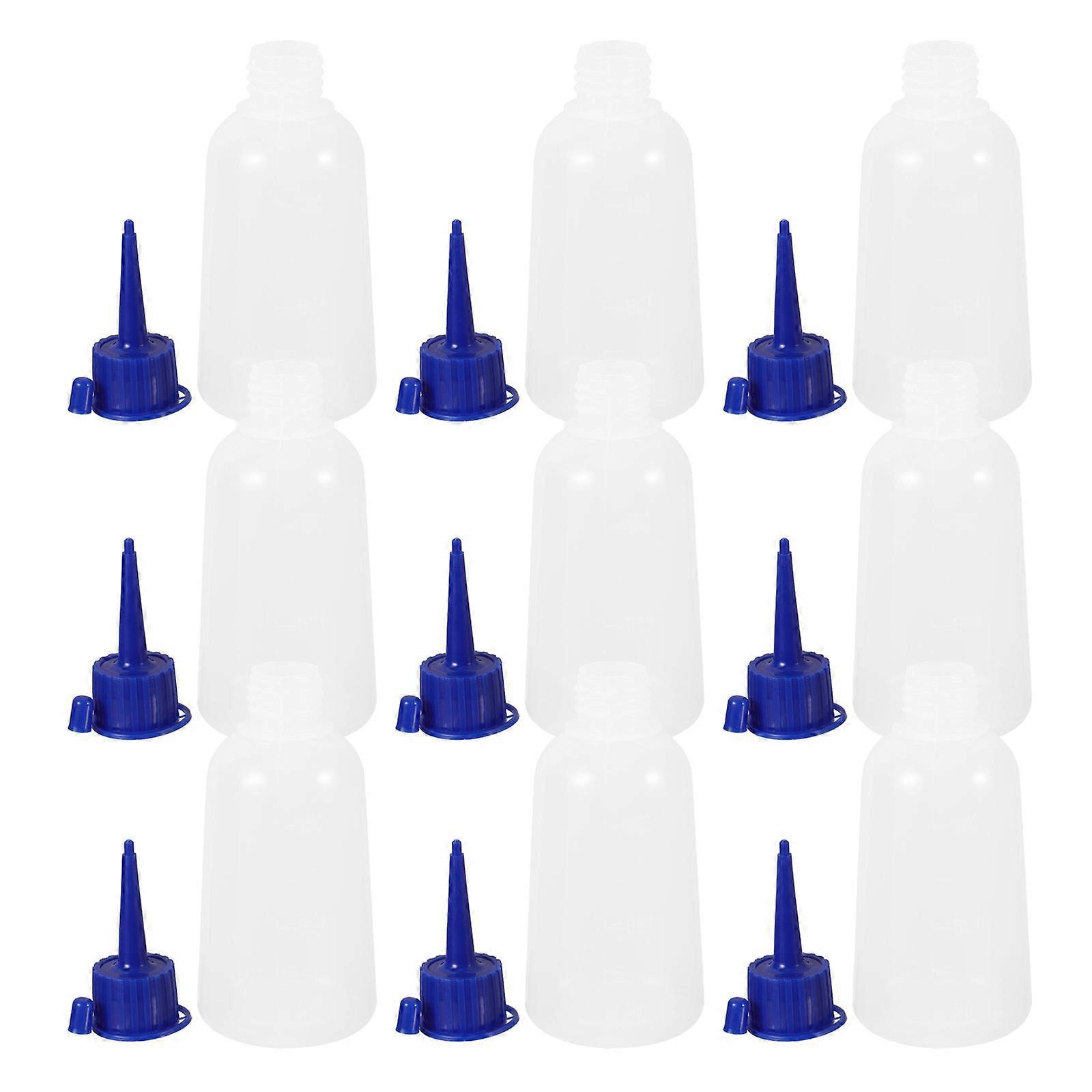 Glue Application Bottles Plastic for Precise Dispensing 10Pcs Glue Bottles