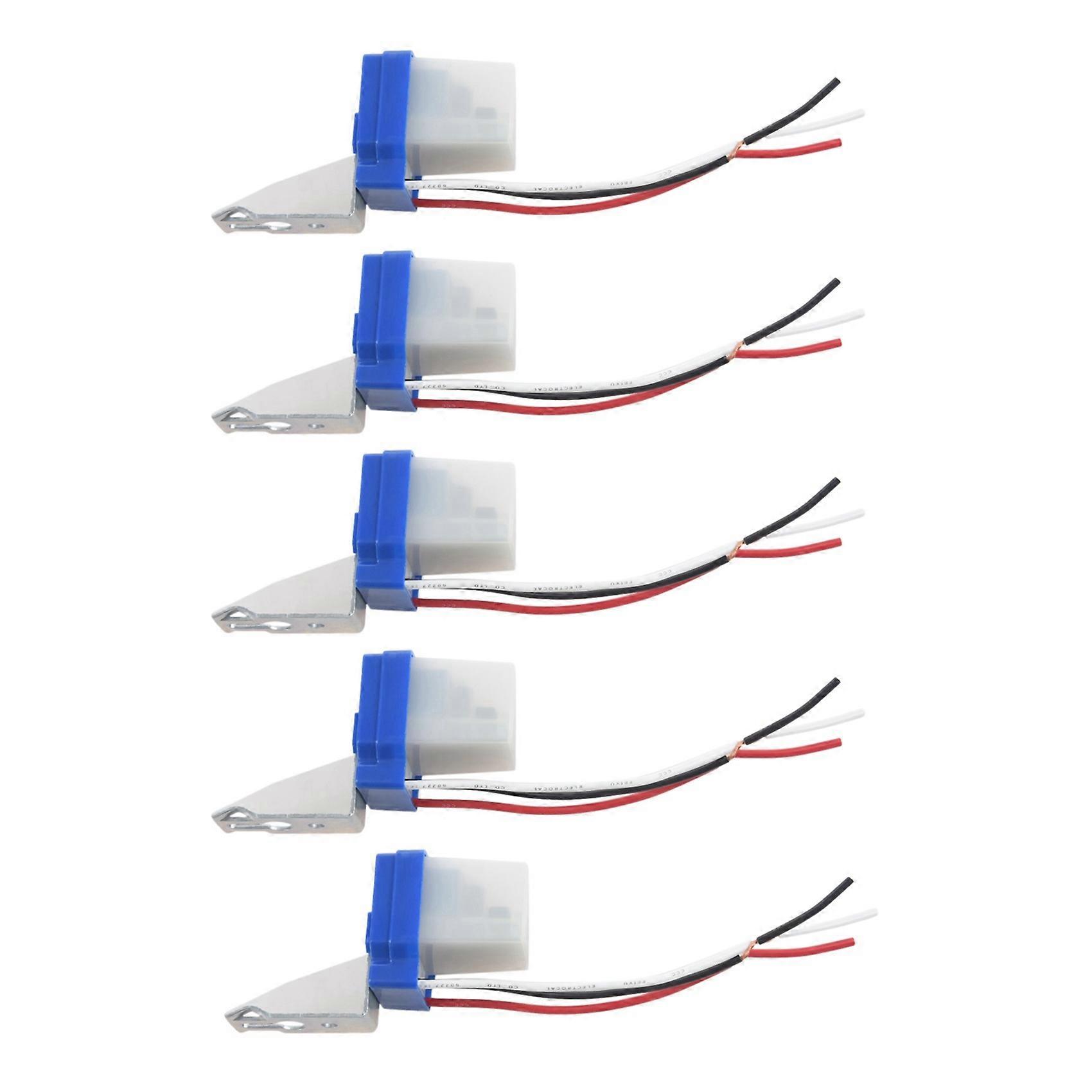 5X AC DC 12V 10A Automatic Lamp Twilight Switch Light Sensor Twilight Switch