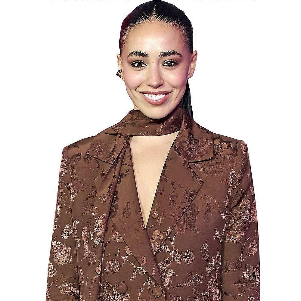 Carla Flila (Brown Suit) Half Body Buddy Cutout