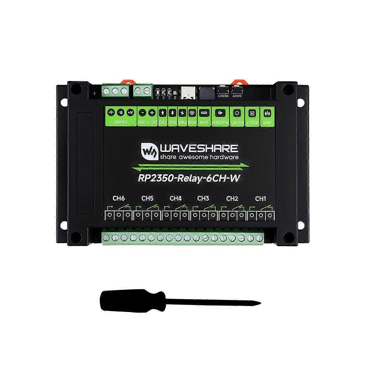 for 2 RP2350 WIFI Industrial Relay Controller 6-Channel Relay with RS485 Isolation Protection