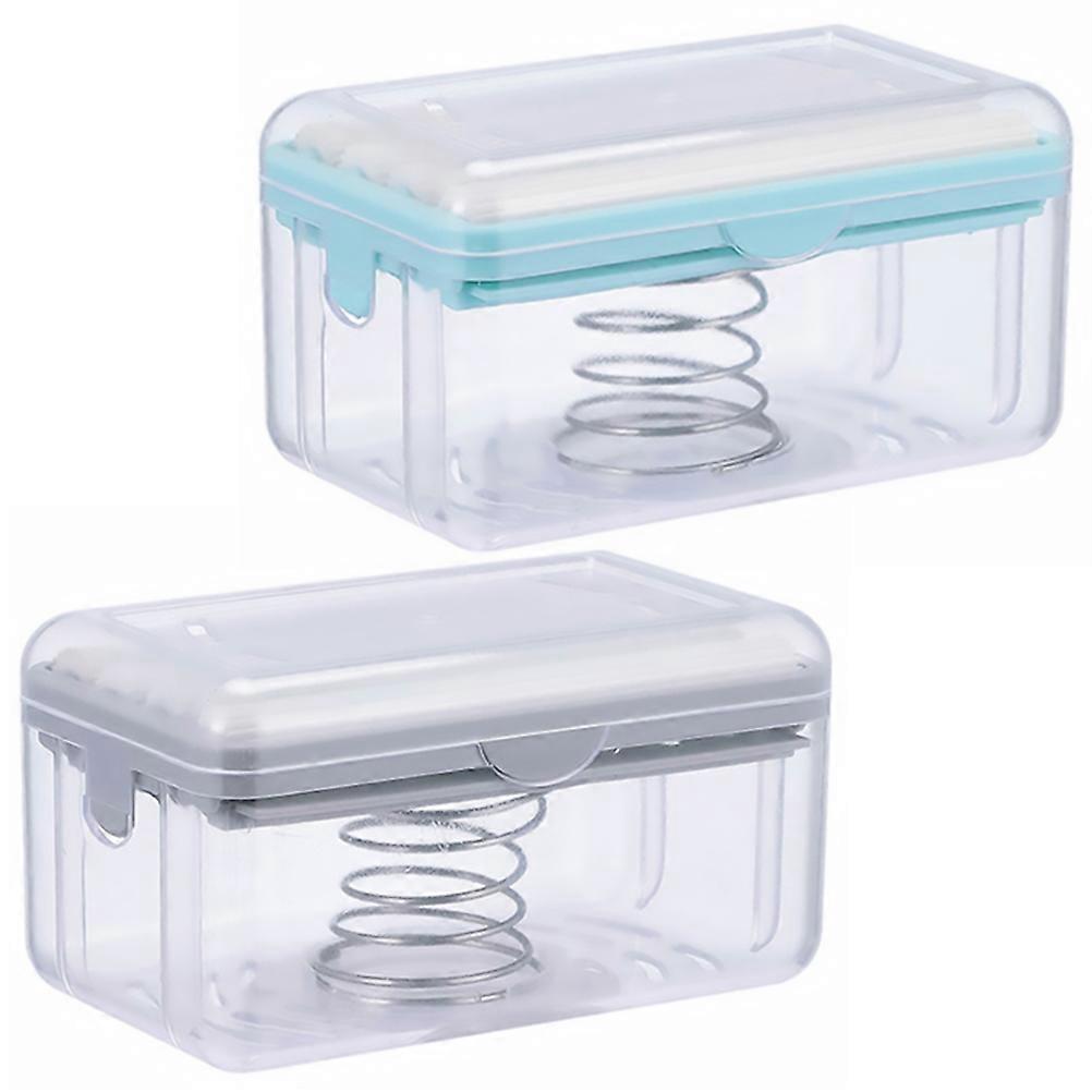 2pcs Multi function Soap Boxes Soap Foaming Boxes Soap Storage Containers