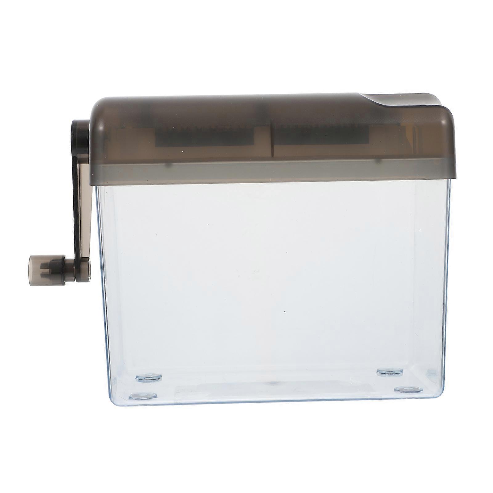 Mini Hand Shredder Manual Shredder for Document Cutting 1Pcs