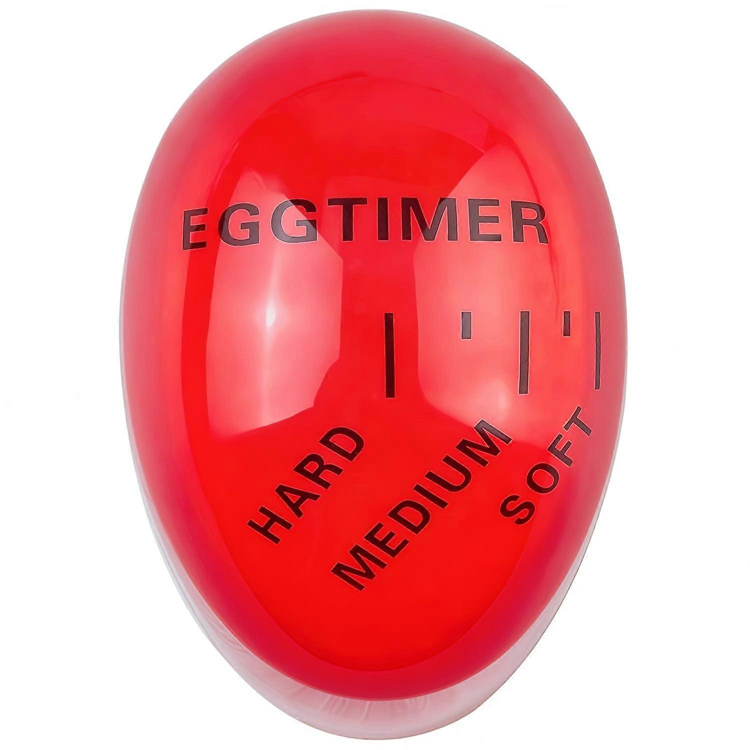 Color Changing Egg Timer Set of 2 for Soft Medium Hard Boiled Eggs with HeatResistant Design