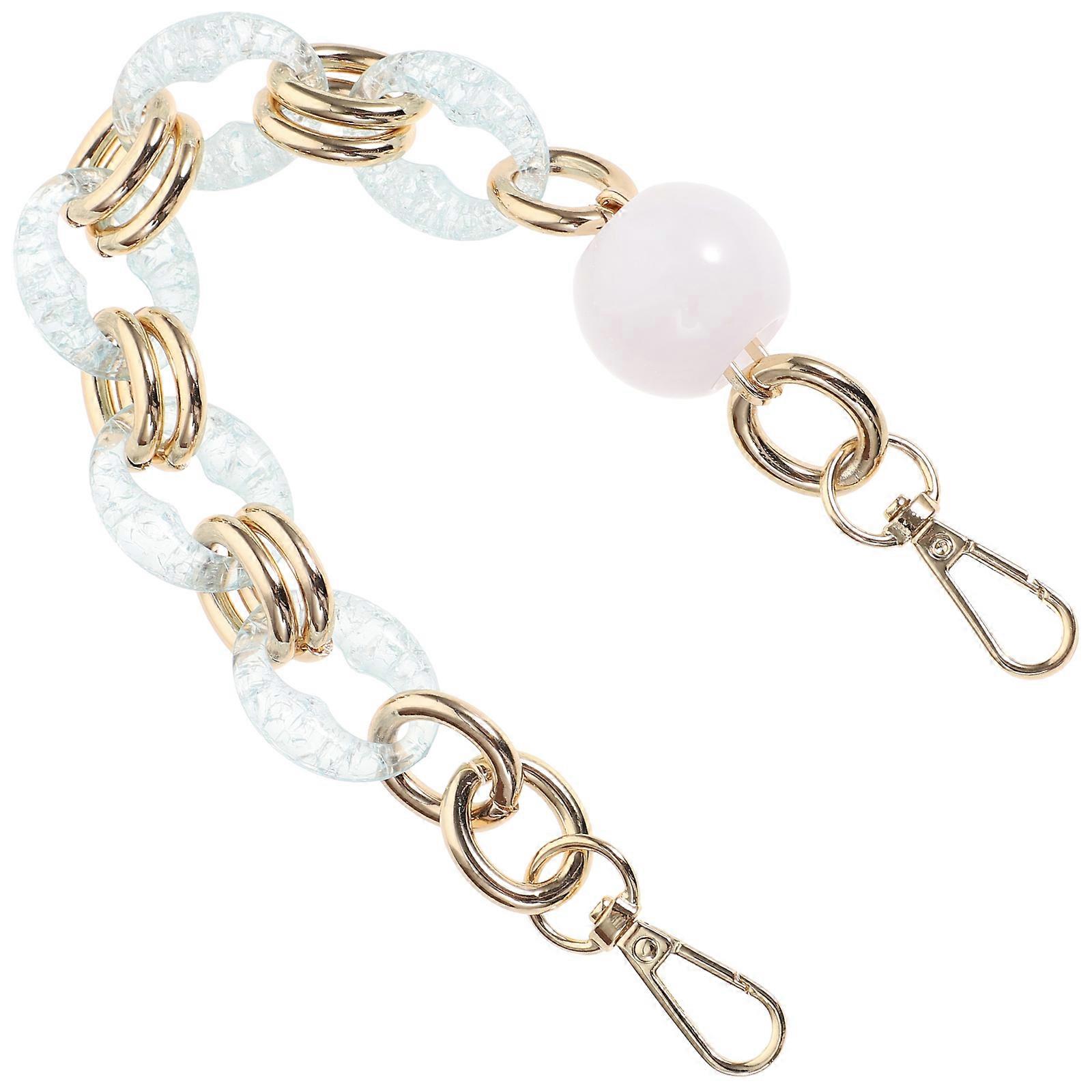 Bag Strap Replacement Chain for Purse Handle with Durable Alloy Material