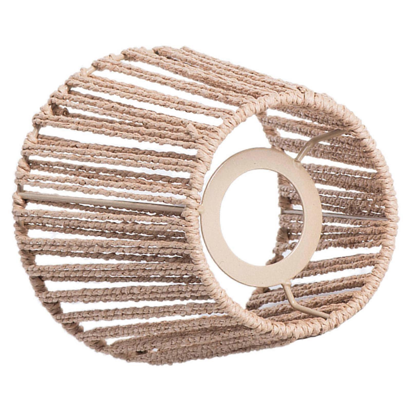 Hemp Rope Lamp Cover for Replacement Rustic Ceiling Lampshade