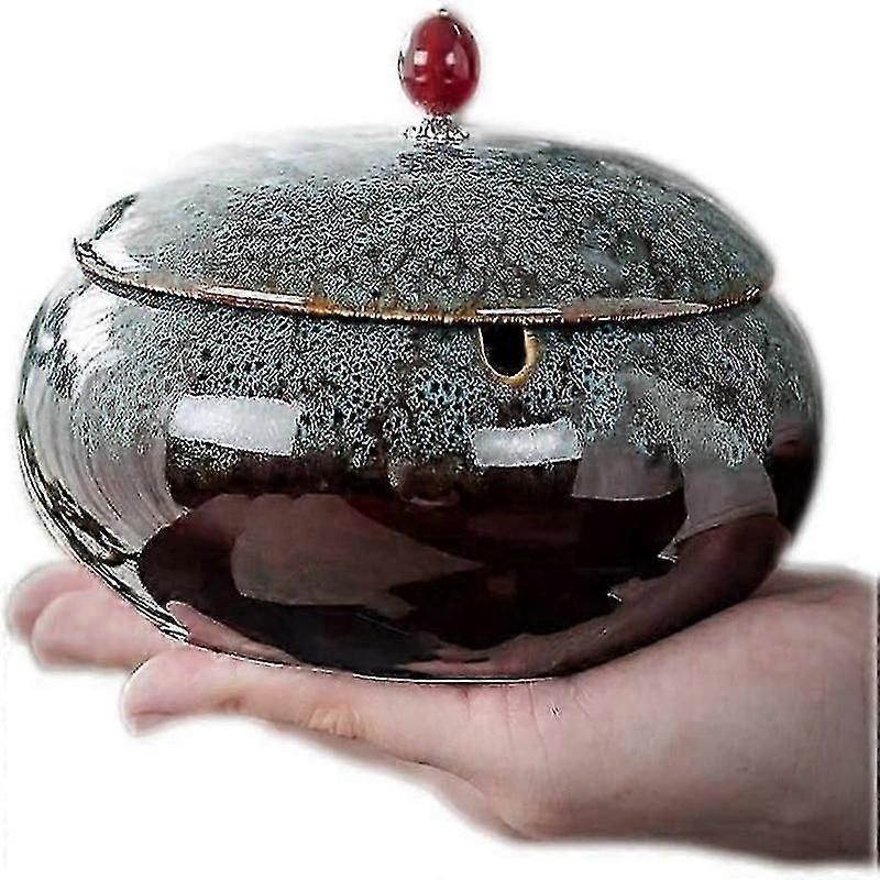 ashtray with lid for easy cleaning